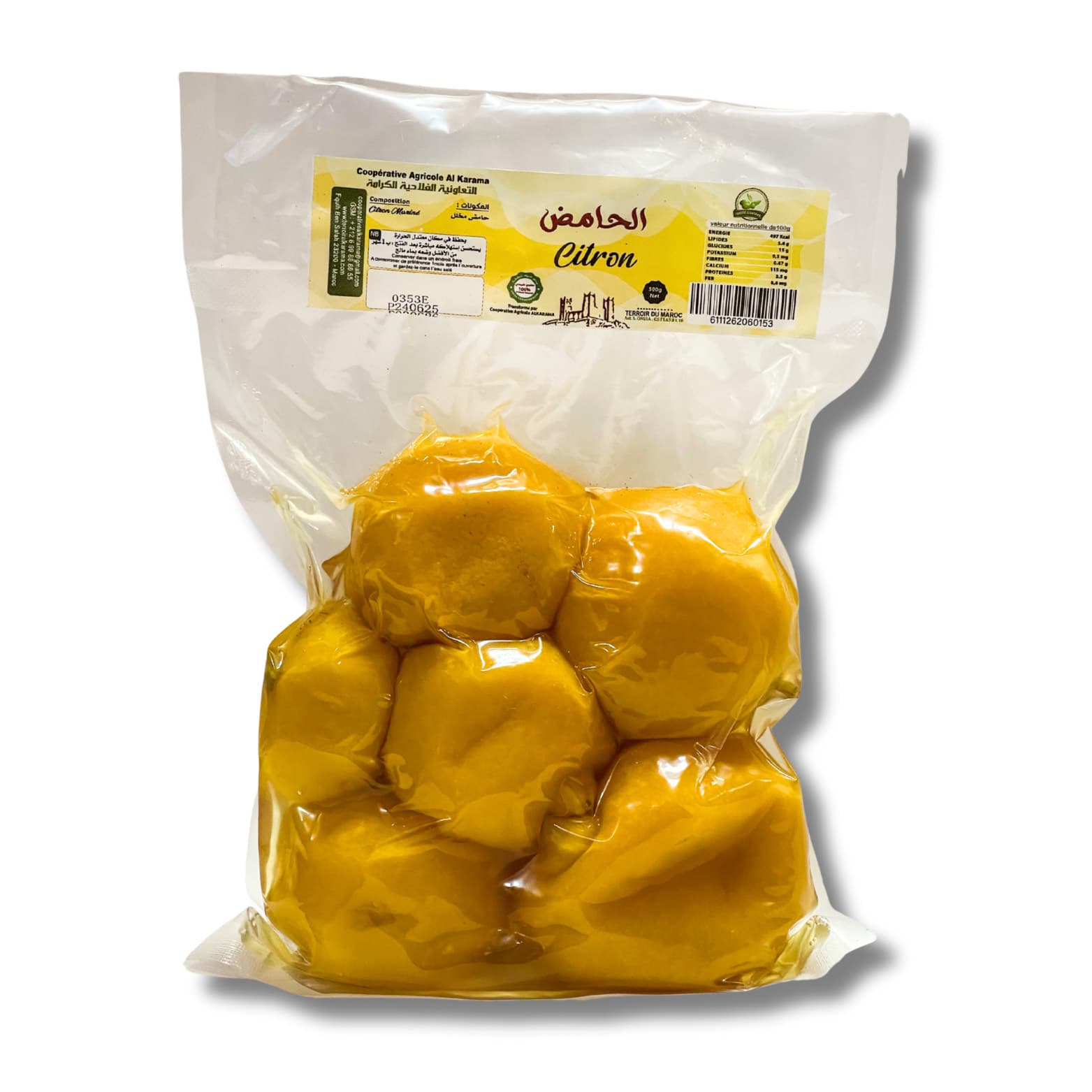 Citrons Confits — 500g